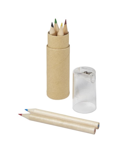 Set de 6 lápices de colores "Kram" | Sequio regalos de empresa