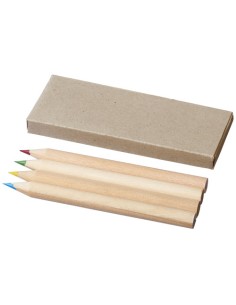 Set de 4 lápices de colores "Tullik" | Sequio regalos de empresa