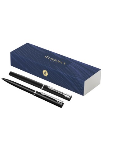 Waterman set de bolígrafo y rollerball "Allure" (tinta azul) | Sequio