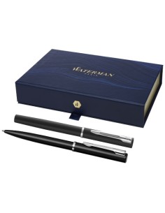 Waterman set de bolígrafo y rollerball "Allure" (tinta negra) | Sequio