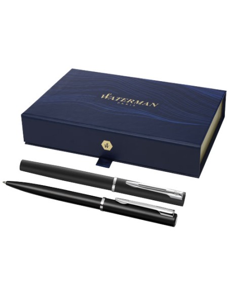 Waterman set de bolígrafo y rollerball "Allure" (tinta negra) | Sequio