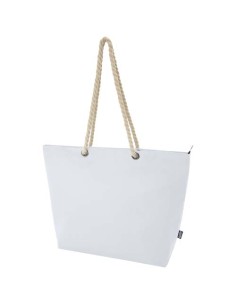 Bolsa de playa refrigeradora de material reciclado GRS con asas de cuerda "Panama" 23L