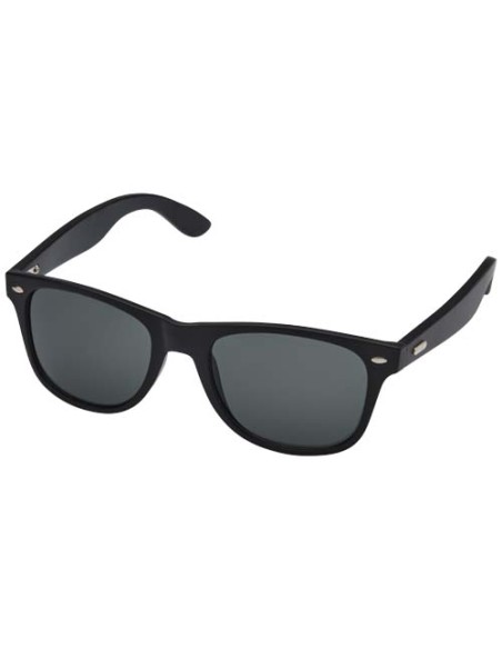 Gafas de sol de bambú con revestimiento en negro "Arlo" | Sequio regal