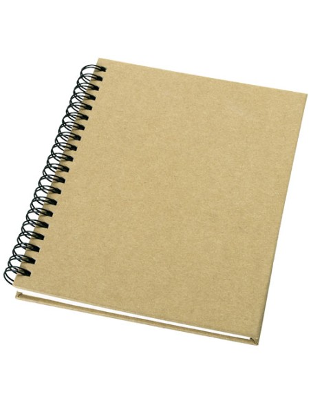 Libreta espiral de papel reciclado "Mendel" | Sequio regalos de empres