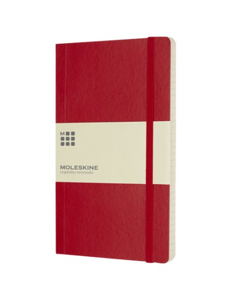 Libreta de tapa blanda L rayada "Classic" | Sequio regalos de empresa