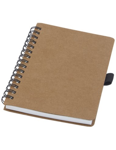 Libreta de tamaño A6 de cartón reciclado con...