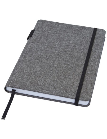 Libreta de tamaño A5 de PET reciclado "Orin" | Sequio regalos de empre