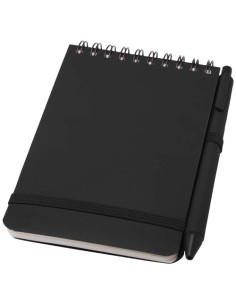 Libreta de tapa dura A6 de plástico procedente del océano con bolígraf 2