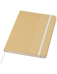 Libreta de tapa dura A5 de cartón reciclado "Nelida" | Sequio regalos