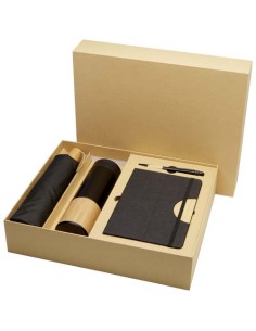 Set de regalo con libreta de tapa dura A5 y bolígrafo "Carmen" (tinta