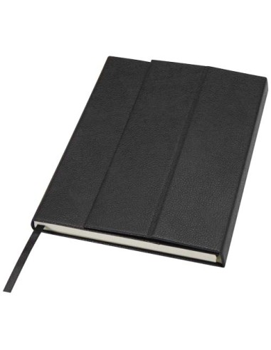 Libreta de tapa dura A5 de cuero regenerado "Alejandra" | Sequio regal