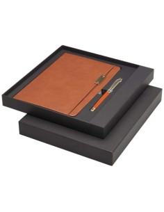 Set de libreta A5 con rollerball "Legato" (tinta azul) | Sequio regalo