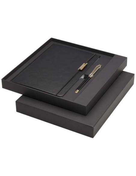 Set de libreta A5 con rollerball "Legato" (tinta azul) | Sequio regalo