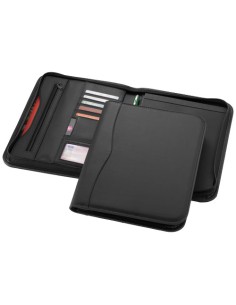 Portafolios A4 con cremallera "Ebony"