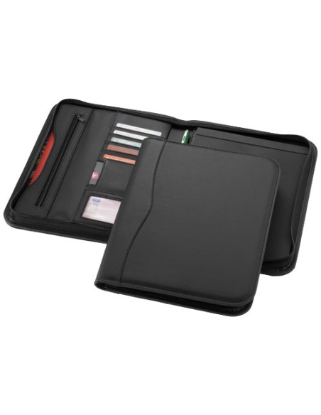 Portafolios A4 con cremallera "Ebony" | Sequio regalos de empresa