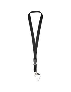 Lanyard con hebilla separable y enganche para móvil "Sagan"