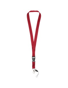 Lanyard con hebilla separable y enganche para móvil "Sagan" 2