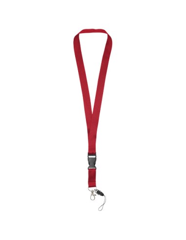 Lanyard con hebilla separable y enganche para móvil "Sagan" | Sequio r