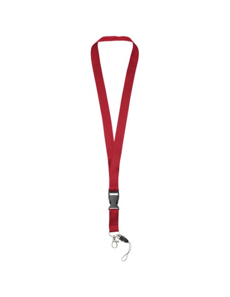 Lanyard con hebilla separable y enganche para móvil "Sagan" | Sequio r