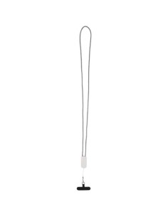 Lanyard de plástico reciclado para smartphone con cable...