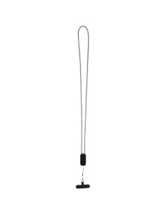 Lanyard de plástico reciclado para smartphone con cable... 2