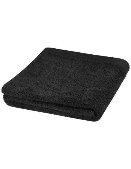 Toalla de 550 g/m² de algodón de 100 x 180 cm "Riley" | Sequio regalos