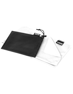 Toalla refrescante deportiva de PET reciclado con bolsa 80 x 30 cm "Ra