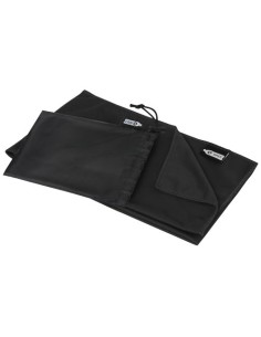Toalla refrescante deportiva de PET reciclado con bolsa 80 x 30 cm "Ra 2