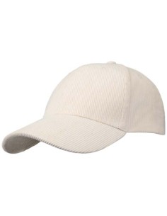Gorra de 6 paneles de pana reciclada "Hutton" | Sequio regalos de empr