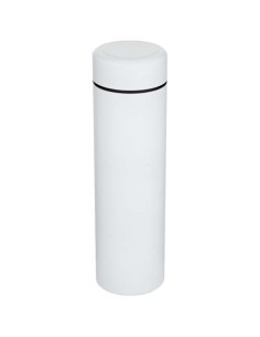 Termo de acero inoxidable de doble pared de 450 ml con colador de té "
