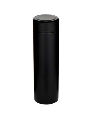 Termo de acero inoxidable de doble pared de 450 ml con colador de té "