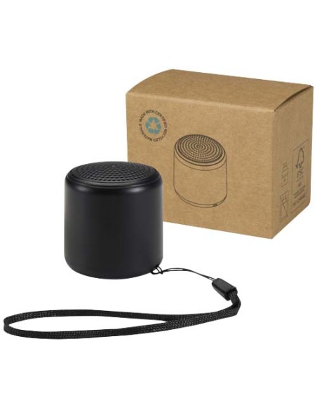 Altavoz inalámbrico Bluetooth® de plástico reciclado de 3 W "Velkis" |
