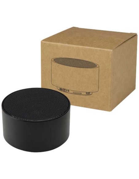 Altavoz inalámbrico Bluetooth® de aluminio reciclado de 3 W "Ankaa" |