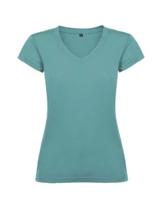 Camiseta de cuello de pico de manga corta para mujer "Victoria" | Sequ