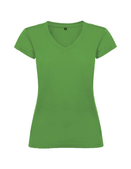 Camiseta de cuello de pico de manga corta para mujer "Victoria" | Sequ