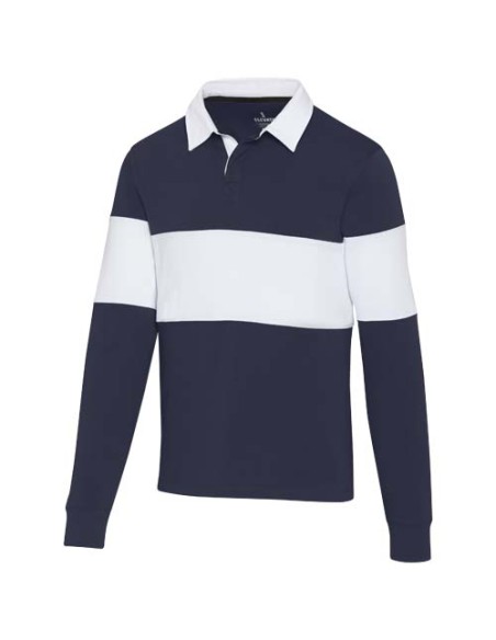 Sudadera tipo polo de rugby unisex "Clyde" | Sequio regalos de empresa