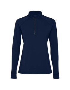 Sudadera de manga larga con media cremallera para mujer "Estambul"