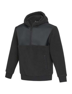 Sudadera unisex de tejido polar sherpa reciclado "Evans" | Sequio rega