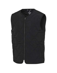 Chaleco acolchado unisex de material reciclado con certificado GRS "Quartz"