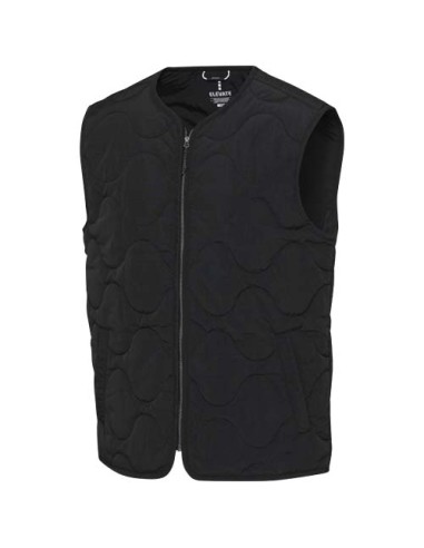 Chaleco acolchado unisex de material reciclado con certificado GRS "Qu