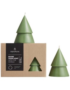 Originalhome Set de 2 velas árbol de Navidad - M | Sequio regalos de e