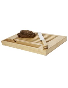 Tabla de cortar de bambú con cuchillo "Pao" | Sequio regalos de empres