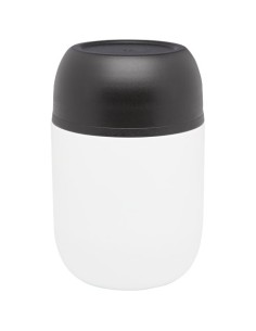 Fiambrera de 480 ml de acero inoxidable reciclado de doble pared "Supo" con cuchara plegable
