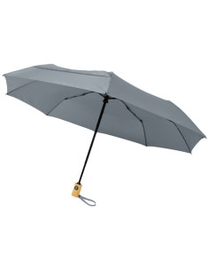 Paraguas automático plegable material reciclado PET de 21" "Bo" | Sequ 2
