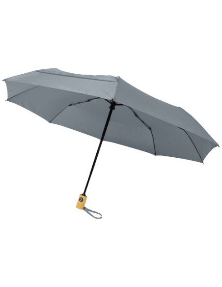 Paraguas automático plegable material reciclado PET de 21" "Bo" | Sequ