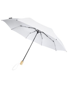 Paraguas plegable de 21" de PET reciclado resistente al viento "Birgit