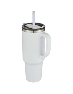 Vaso de cobre de 1200 ml con doble pared, pajita, aislamiento y certif