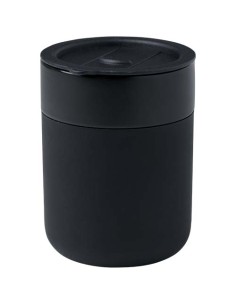 Vaso de cerámica de 330 ml con agarradero de silicona y tapa de plásti 2