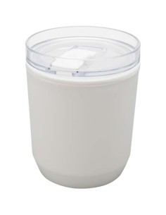 Vaso de doble pared de plástico reciclado de 180 ml "Hudson" | Sequio