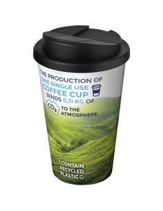 Vaso 350 ml con tapa antigoteo "Brite-Americano®" | Sequio regalos de